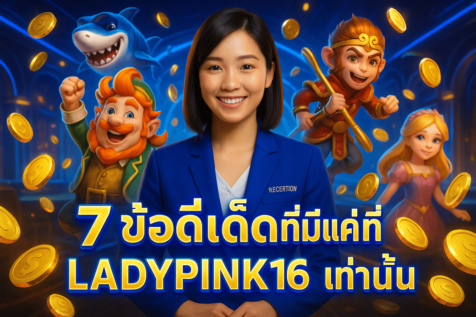 ข้อดีเด็ดที่มีแค่ที่ LADYPINK168 เท่านั้น
