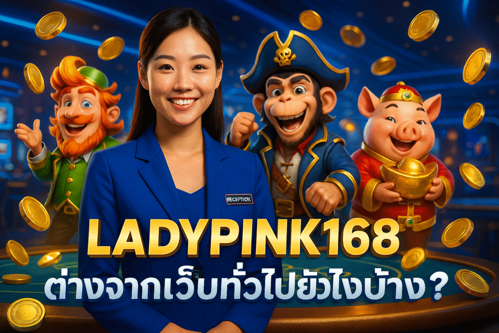LADYPINK168 ต่างจากเว็บทั่วไปยังไงบ้าง?