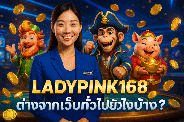 LADYPINK168 ต่างจากเว็บทั่วไปยังไงบ้าง?