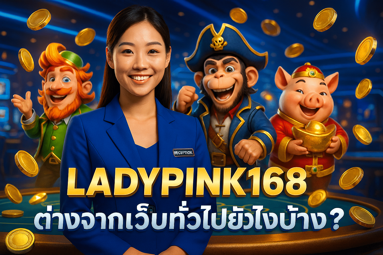 LADYPINK168 ต่างจากเว็บทั่วไปยังไงบ้าง?