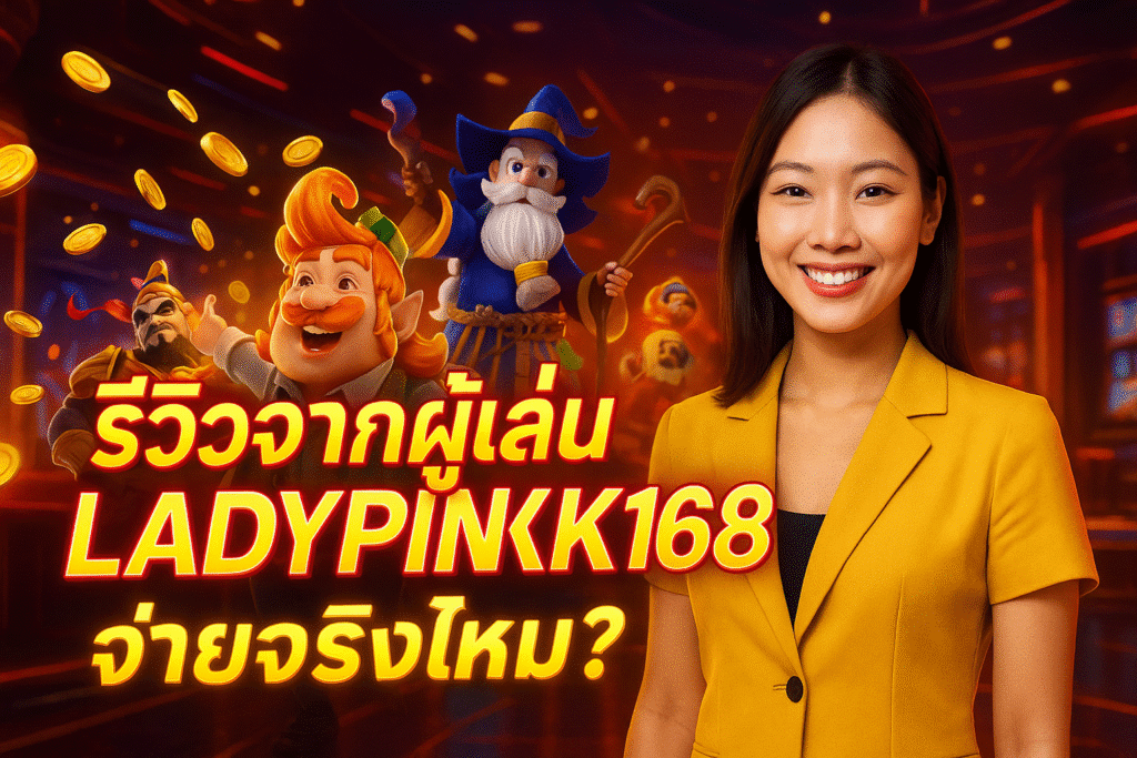 รีวิวจากผู้เล่น LADYPINK168 – จ่ายจริงไหม?